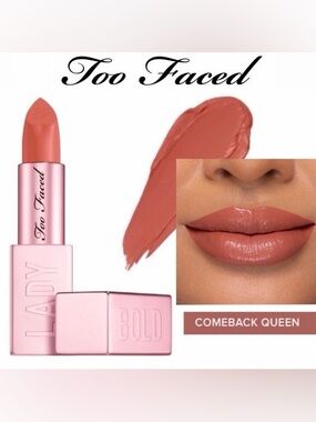 Too Faced Lady Bold Lipstick in Comeback Queen